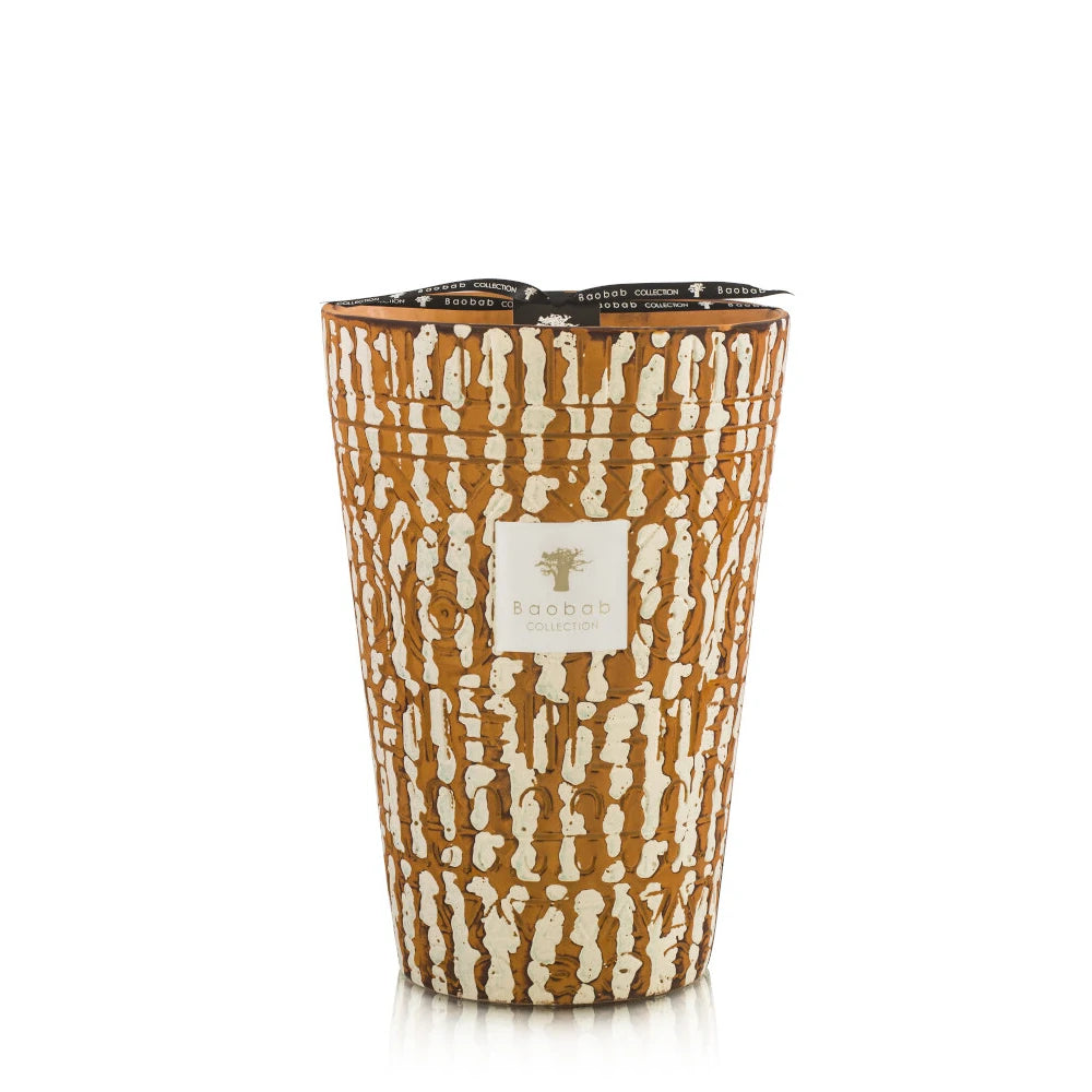 Baobab Ancient Mark ceramic candle «Papunya»